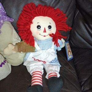 Disney Rag Doll with Red Hair and Blue Outfit